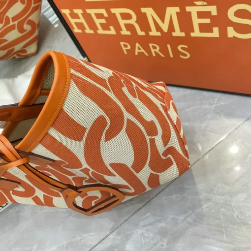HM Steeple Printed Orange Bag - HM0008 - Image 10