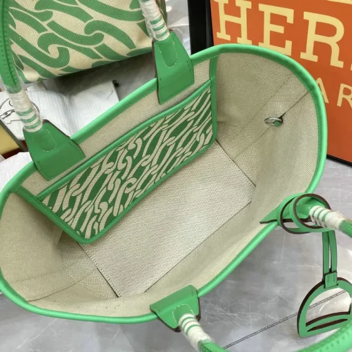 HM Steeple Printed Green Bag - HM0009 - Image 6