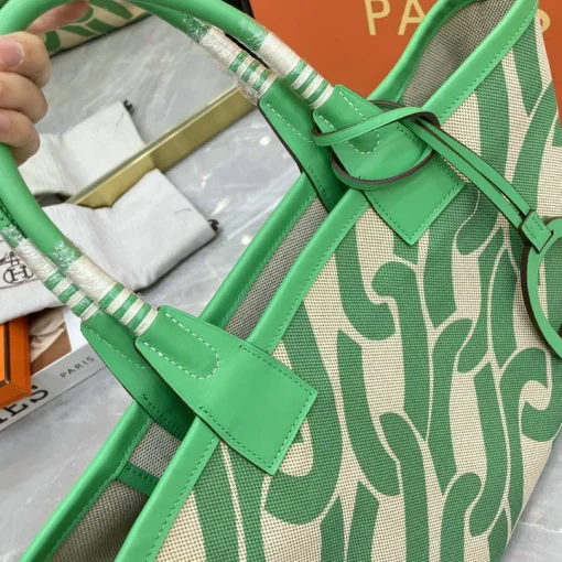 HM Steeple Printed Green Bag - HM0009 - Image 11