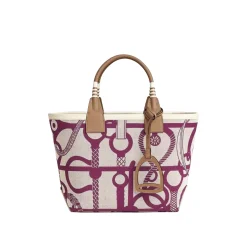 HM Steeple Printed Purple Bag - HM0010