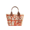 HM Steeple Printed Orange Bag - HM0011