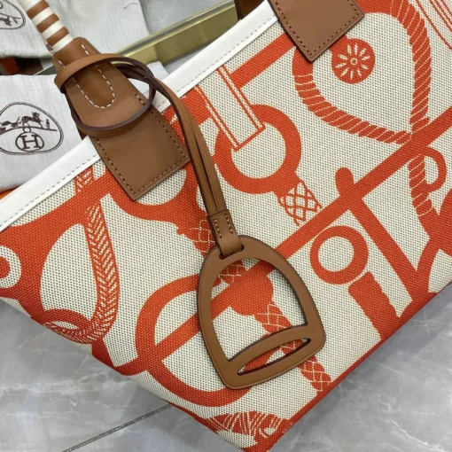 HM Steeple Printed Orange Bag - HM0011 - Image 7