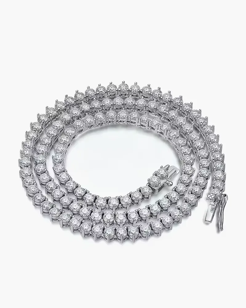 Moissanite Tennis Necklace
