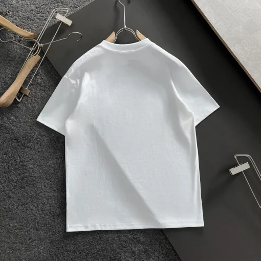 BLCG White Logo-Print Cotton T-Shirt - BLCG0005 - Image 3