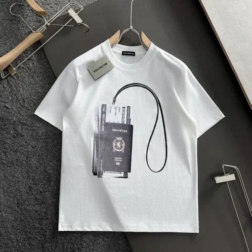 BLCG White Logo-Print Cotton T-Shirt - BLCG0005 - Image 2