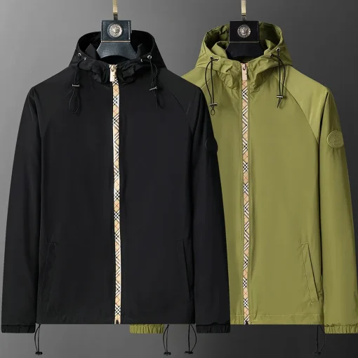 BUR Icon Stripe Hooded Jacket - BUR0003 - Image 4