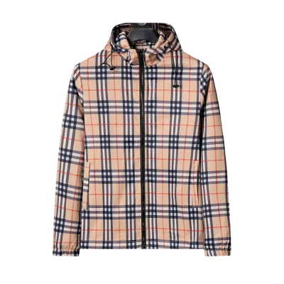 BUR Vintage Check Hooded Jacket - BUR0005 - M