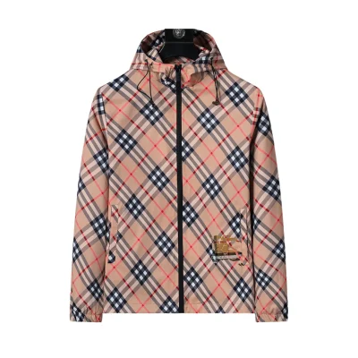 BUR Vintage Check Hooded Jacket - BUR0007 - M