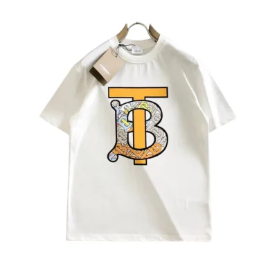 BUR Logo-Print Cotton T-Shirt - BUR0010