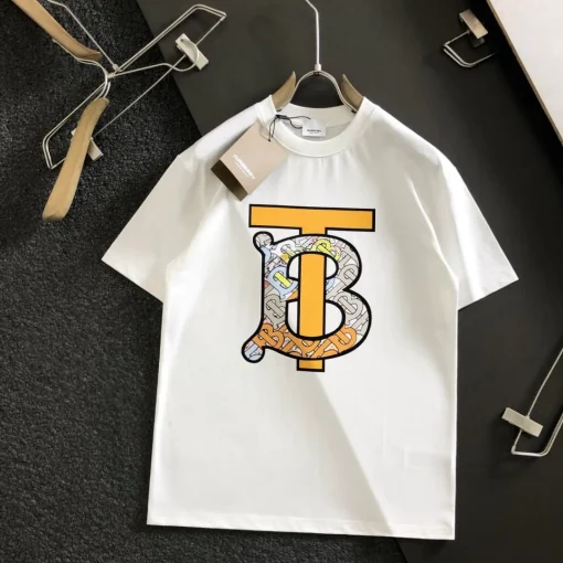 BUR Logo-Print Cotton T-Shirt - BUR0010 - Image 2