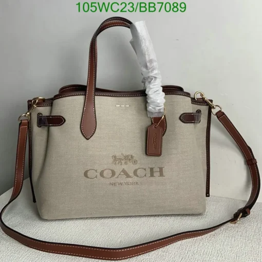 COH Hanna Carryall Beige Bag - COH0001 - Image 2