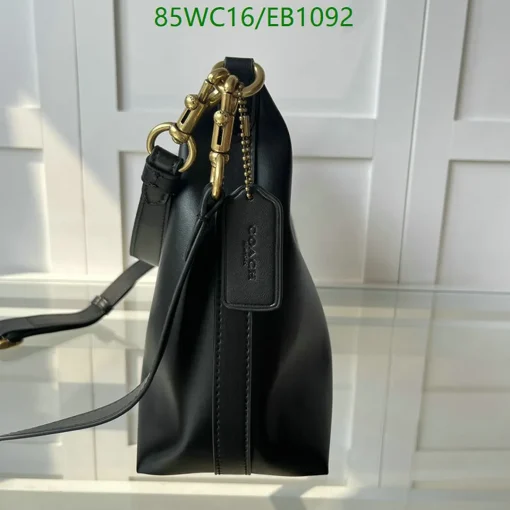 COH Juliet Black Shoulder Bag - COH0005 - Image 5