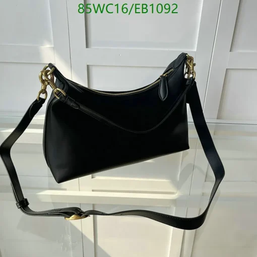 COH Juliet Black Shoulder Bag - COH0005 - Image 4