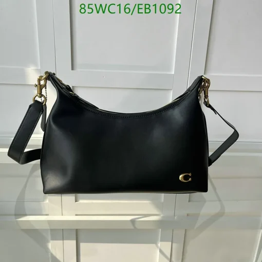 COH Juliet Black Shoulder Bag - COH0005 - Image 2