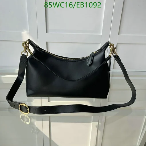 COH Juliet Black Shoulder Bag - COH0005 - Image 3