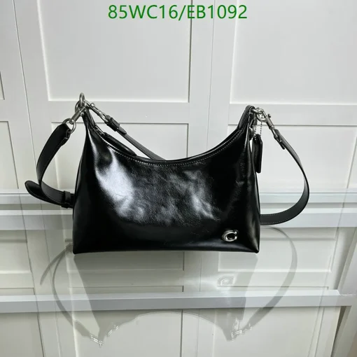 COH Juliet Black Shoulder Bag - COH0006 - Image 2