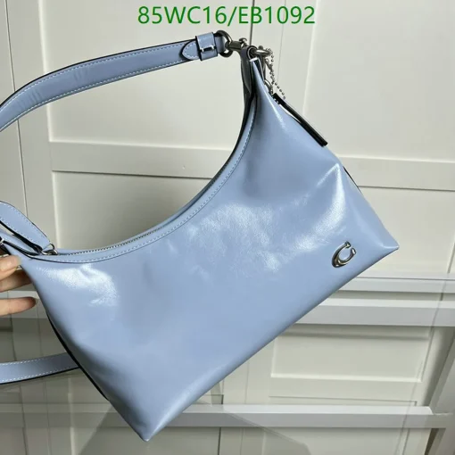 COH Juliet Light Blue Shoulder Bag - COH0007 - Image 7