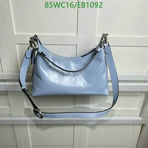 COH Juliet Light Blue Shoulder Bag - COH0007 - Image 3