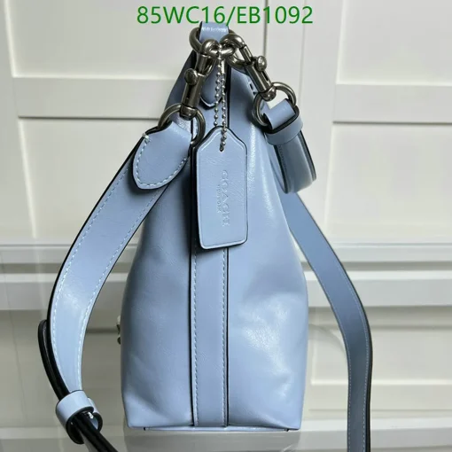 COH Juliet Light Blue Shoulder Bag - COH0007 - Image 5