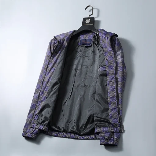 LOV Monogram Windbreaker Jacket - LOV0005 - Image 4