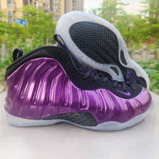 Air Foamposite One Eggplant Shoes Sneakers – nk0004066 - Image 5