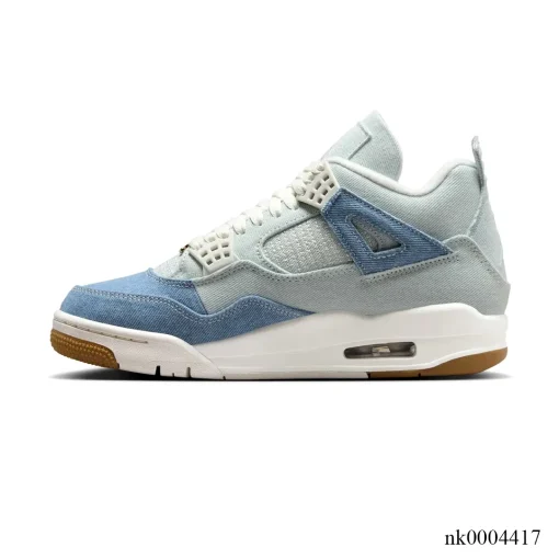 AJ 4 Denim Worn Blue Shoes Sneakers – nk0004418 - Image 2