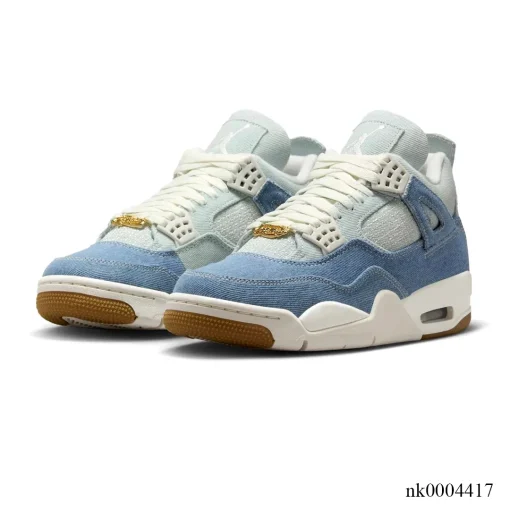 AJ 4 Denim Worn Blue Shoes Sneakers – nk0004418 - Image 3
