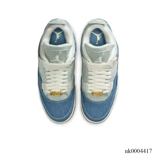 AJ 4 Denim Worn Blue Shoes Sneakers – nk0004418 - Image 4