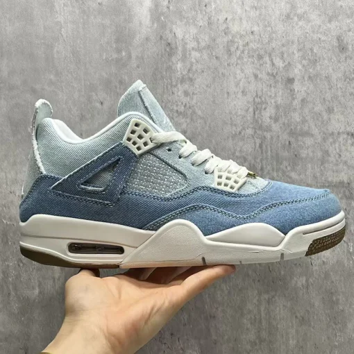 AJ 4 Denim Worn Blue Shoes Sneakers – nk0004418 - Image 12