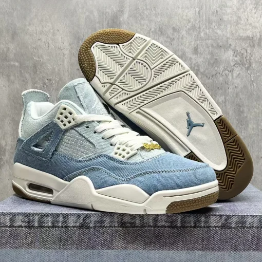 AJ 4 Denim Worn Blue Shoes Sneakers – nk0004418 - Image 10
