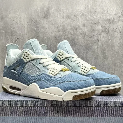 AJ 4 Denim Worn Blue Shoes Sneakers – nk0004418 - Image 7