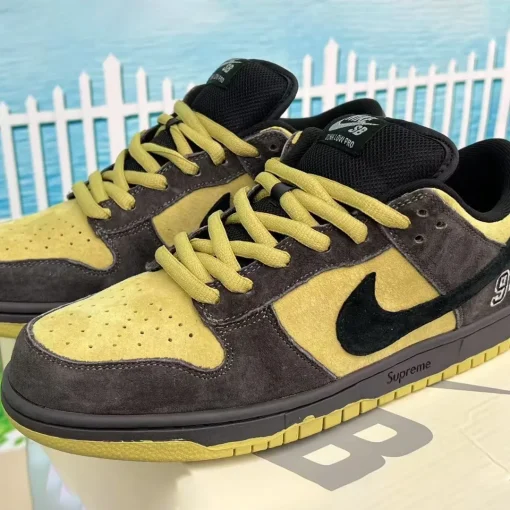 SUP x Dunk Low SB Camper Green Shoes Sneakers - nk0004518 - Image 4