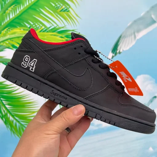 SUP x Dunk Low SB Black Shoes Sneakers - nk0004521 - Image 4