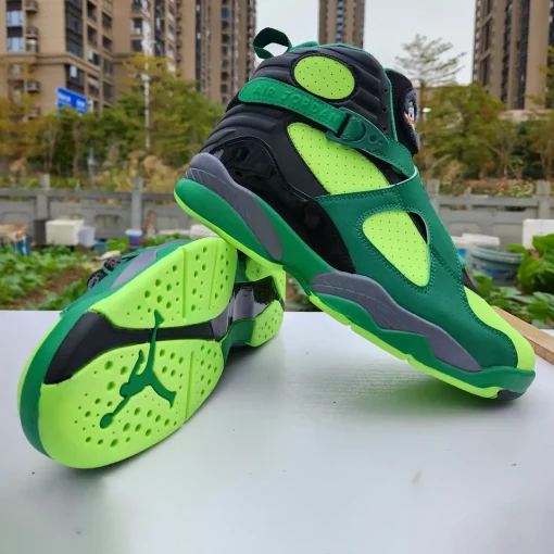 AJ 8 Oregon PE Gorge Green Shoes Sneakers – nk0004528 - Image 6