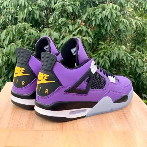 AJ 4 Lakers Shoes Sneakers - nk0004535 - Image 7