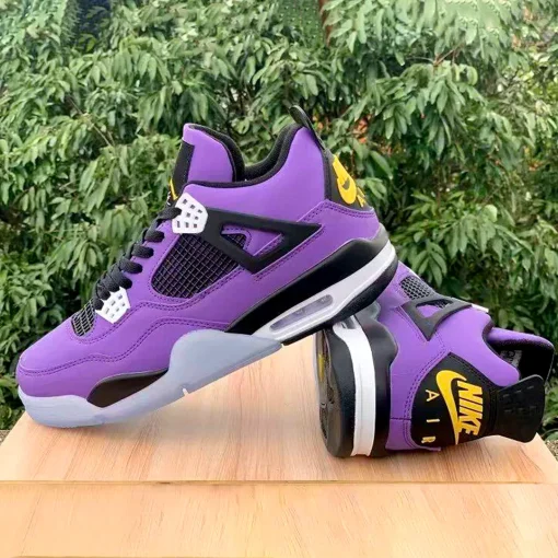 AJ 4 Lakers Shoes Sneakers - nk0004535 - Image 4
