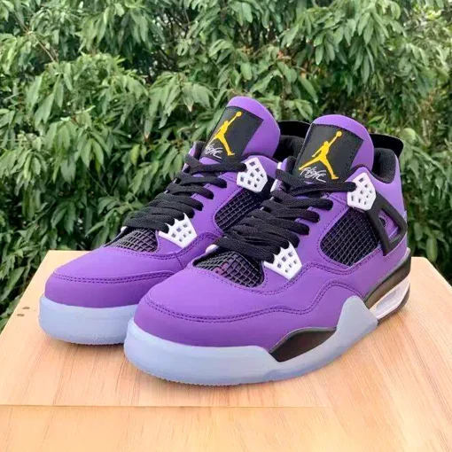 AJ 4 Lakers Shoes Sneakers - nk0004535 - Image 3