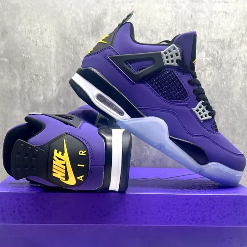 AJ 4 Lakers Shoes Sneakers - nk0004535 - Image 7