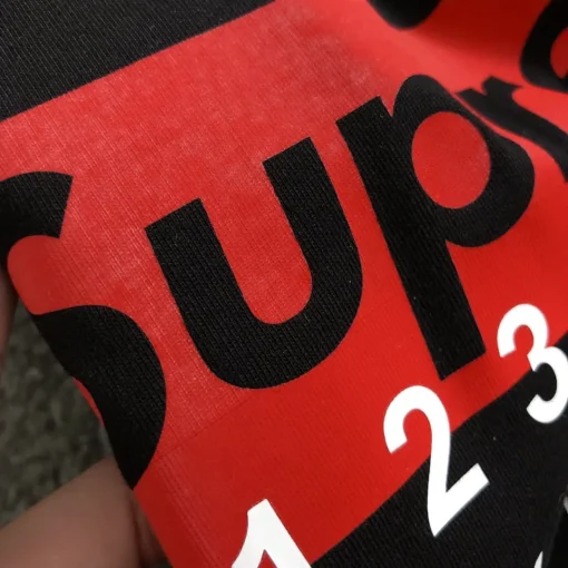 SUP Logo-Print Cotton T-Shirt - SUP0001 - Image 7