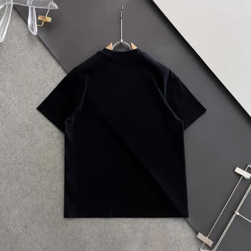 VS Black Logo-Print Cotton T-Shirt - VS0007 - Image 3