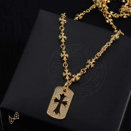 CH Dog Tag Necklace - CH0011 - Image 4
