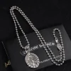 CH Oval Pendant Necklace - CH0014