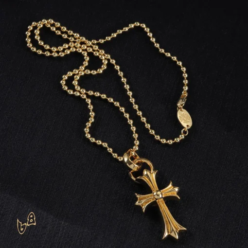 CH Cross Pendant Necklace - CH0016 - Image 6