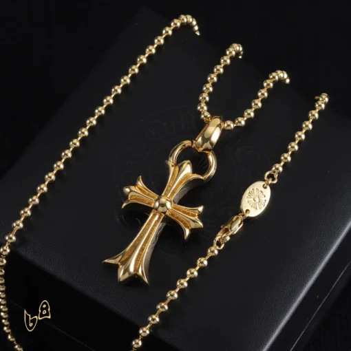 CH Cross Pendant Necklace - CH0016 - Image 4
