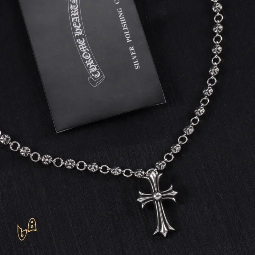 CH Cross Pendant Necklace - CH0018 - Image 6