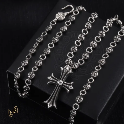 CH Cross Pendant Necklace - CH0018 - Image 3