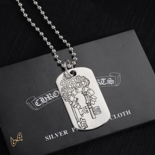 CH Dog Tag Necklace - CH0020 - Image 6