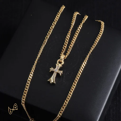 CH Cross Pendant Necklace - CH0026 - Image 5