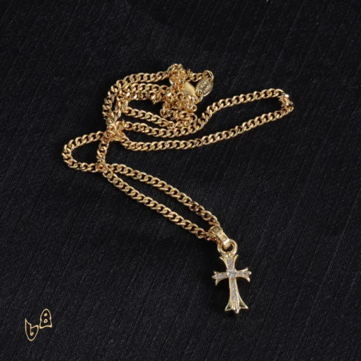CH Cross Pendant Necklace - CH0026 - Image 2