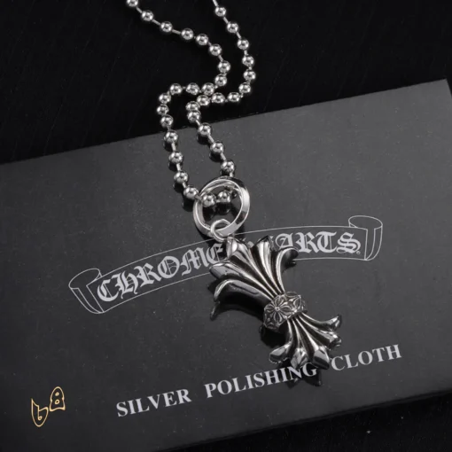 CH Cross Pendant Necklace - CH0029 - Image 2